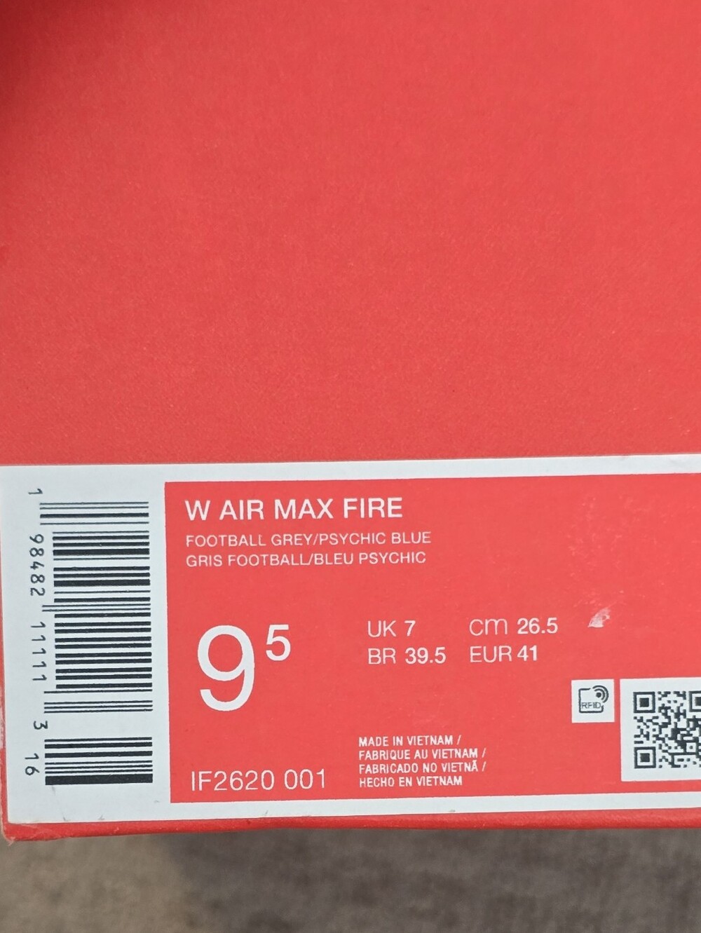 NIKE WOMENS AIR MAX FIRE SNEAKER - Picture 7 of 7